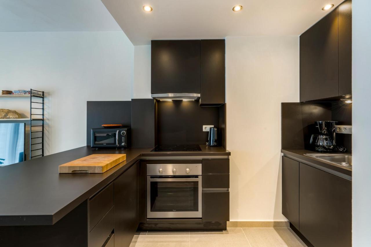 Retro Woning Te Centrum Oostende, 5Min Van De Kust Luaran gambar